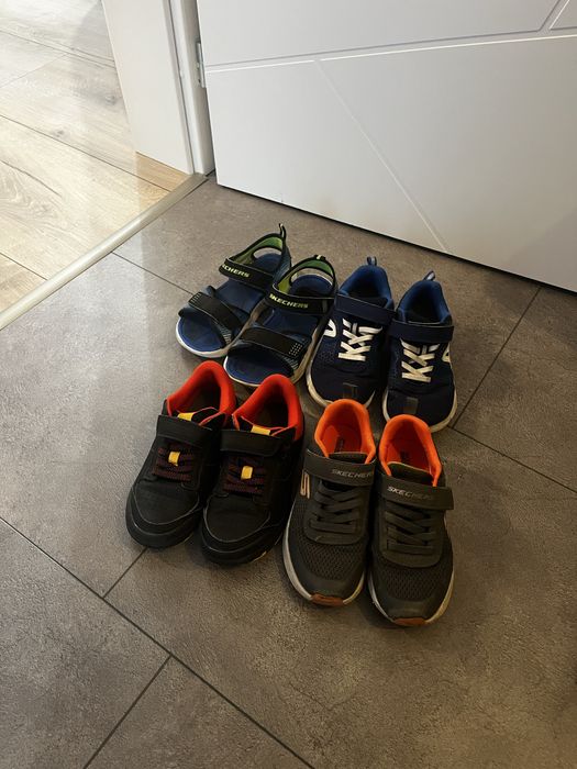 Сандали Skechers и маратонки Decathlon 33н