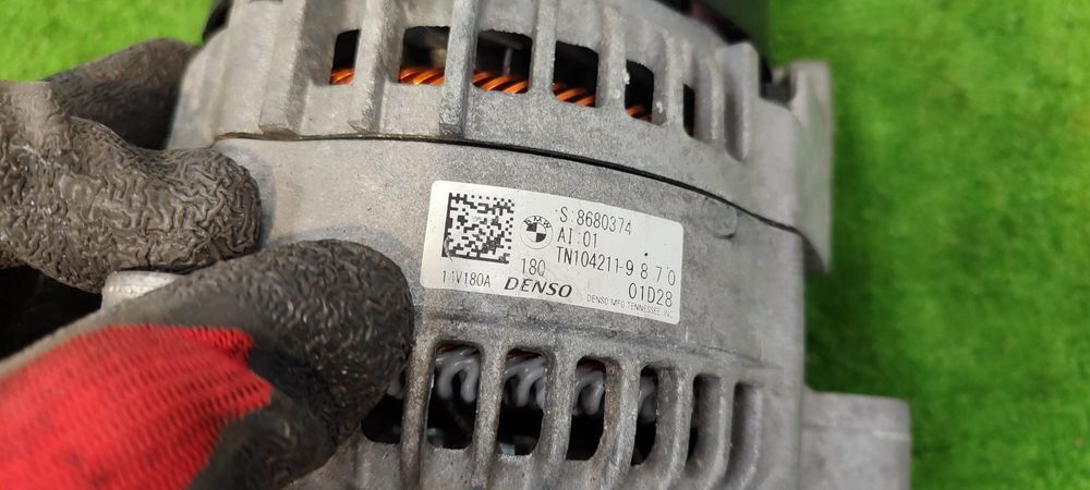 ALTERNATOR BMW 1 SERIES 118I F40 2019–2024 COD OEM 12318680374 / 8680374 / TN104211-9870 / DENSO (5A2)