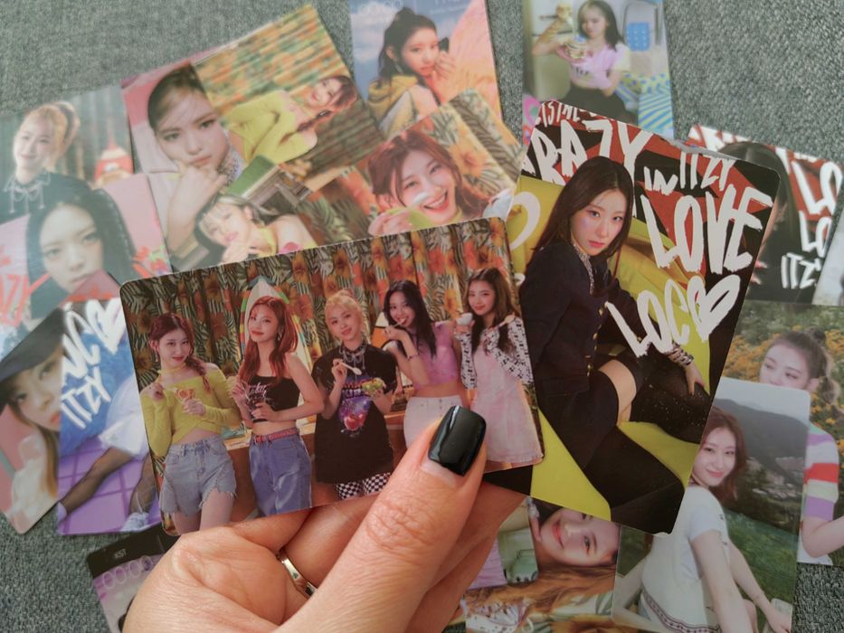 24 броя Blackpink картички ateez ITZY Stray Kids Blackpink TxT enhypen