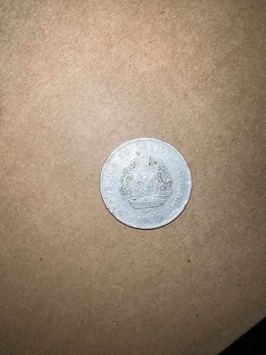 moneda 5 lei , 1978