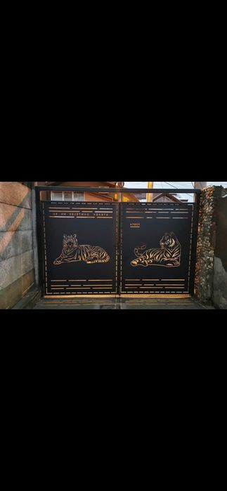 Panouri decorative gard debitare laser | modele personalizate