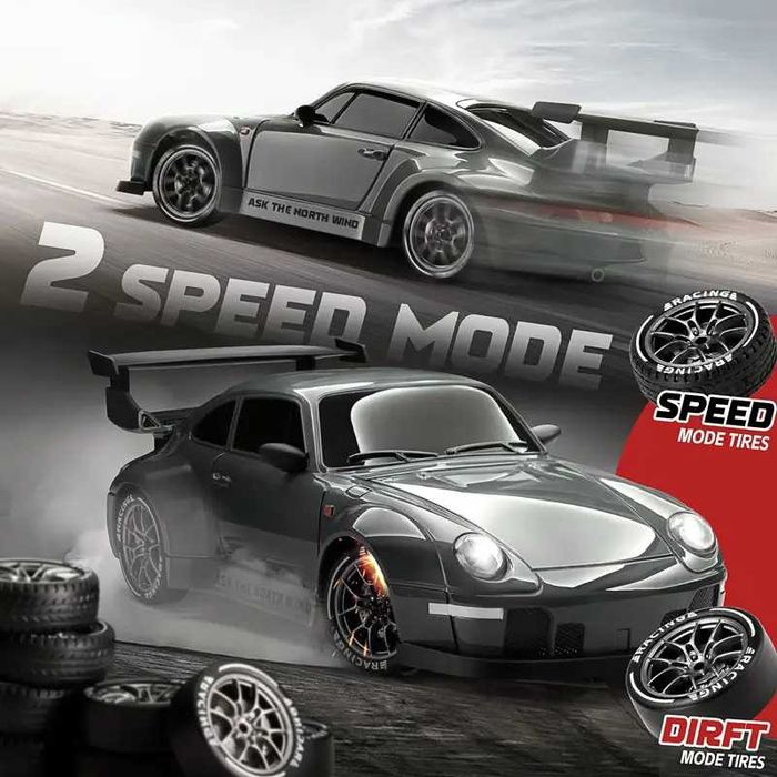 RC Дрифт Количка с Дистанционно Управление Porsche 993 ТОП ЦЕНА