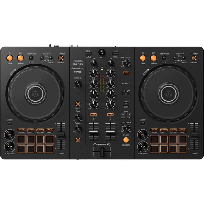 Vand Consolă DJ Pioneer DDJ-FLX4 + Căști Audio-Technica ATH-M20x – Ca noi, la cutie