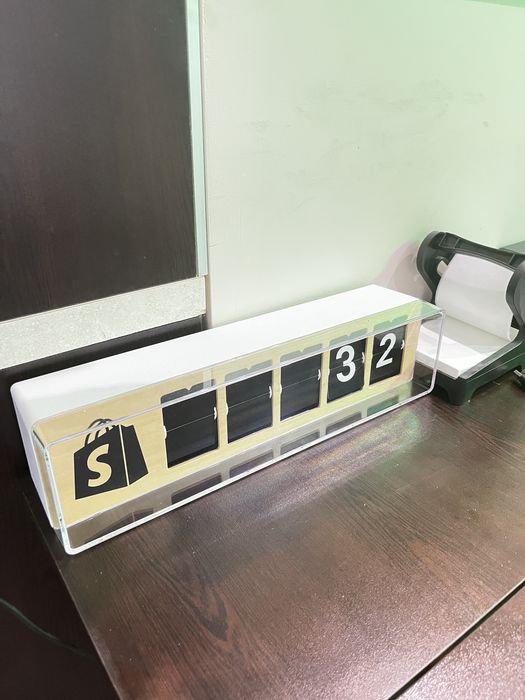 Shopify Counter 5 digits