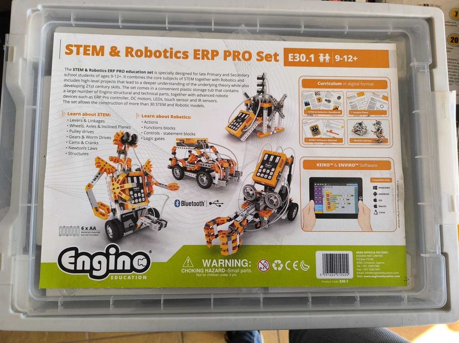 Engino STEM Robotics ERP PRO E30.1 Bluetooth set educatie