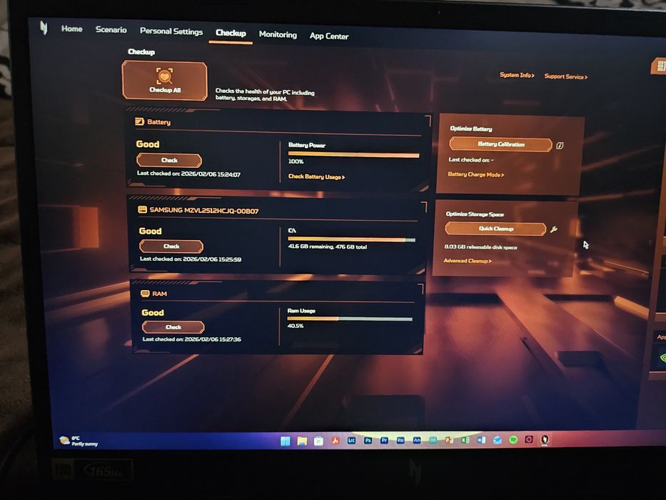 laptop Acer Nitro v15 fullbox