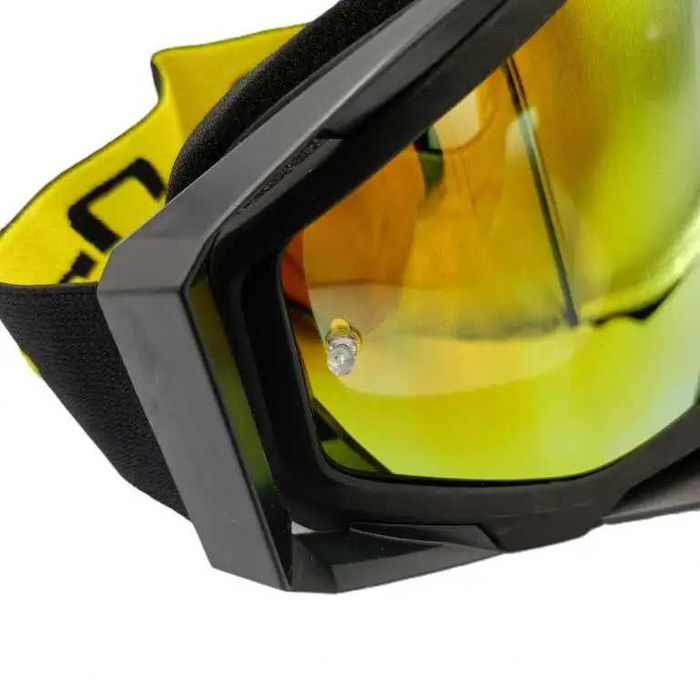 Комплект крос атв каска ръкавици очила ризница наколенки и боне