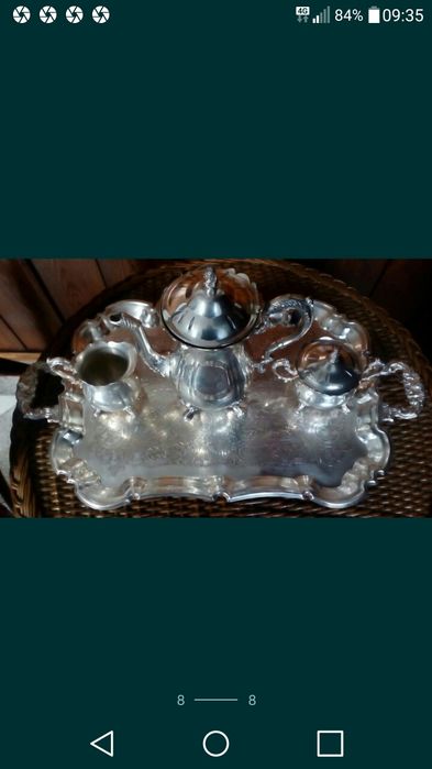 Set argintat de colectie Leonardo