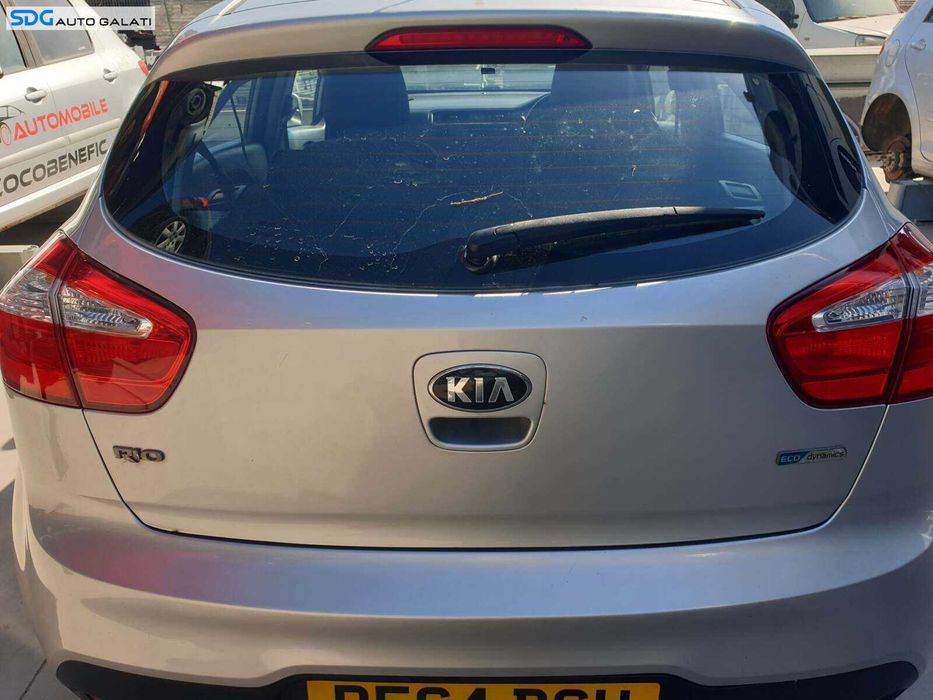 Haion Hayon Portbagaj Dezechipat cu Luneta Geam Sticla Kia Rio 3 Hatchback 2011 - 2015 Culoare 3D [Q2886]