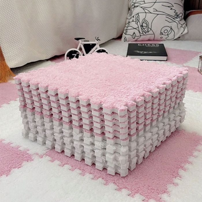 Мек килим пъзел от 10 части 1кв .м