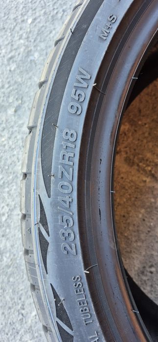 4 anvelope vara noi Tercelo 235/40/18,dot 2025 Pretul este pe bucata.