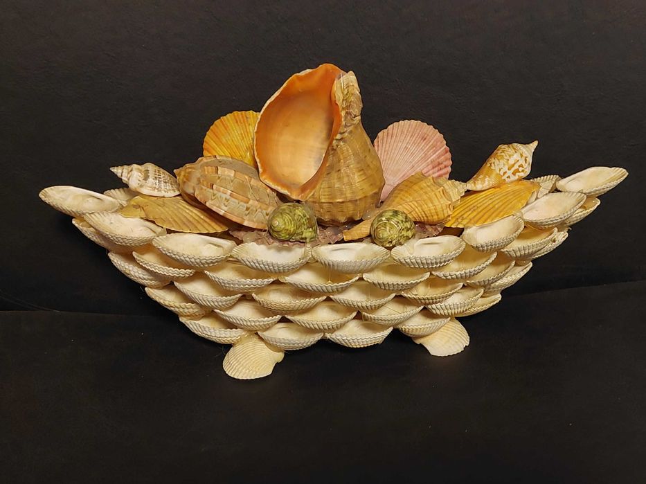 Barca din scoici Decor