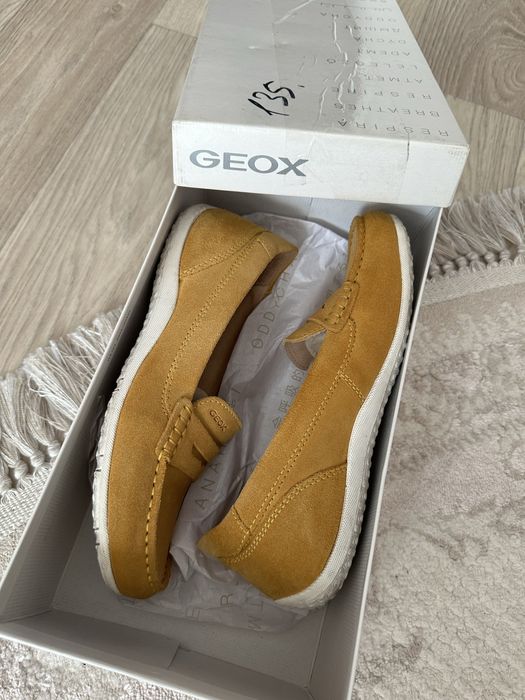 Мокасины Geox замшевые