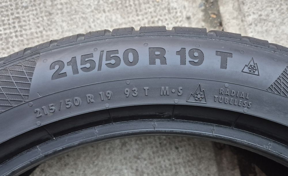 Set 2buc 215/50 R19 97T Continental WinterContact TS850 P M+S iarnă
