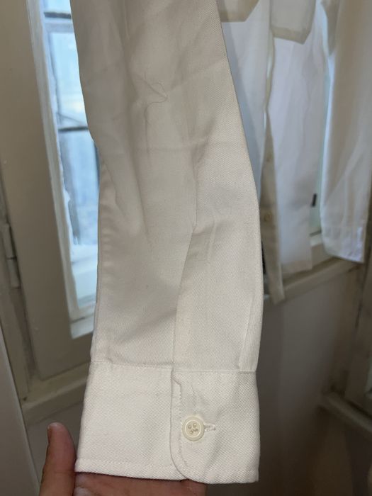 Бяла мъжка риза Carhartt WIP S