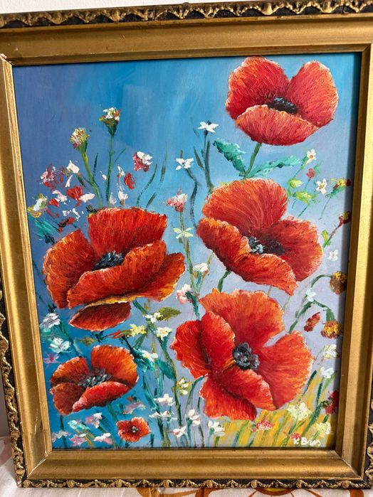 tablou vechi pictura pe lemn in ulei tablou pe lemn pictura in ulei