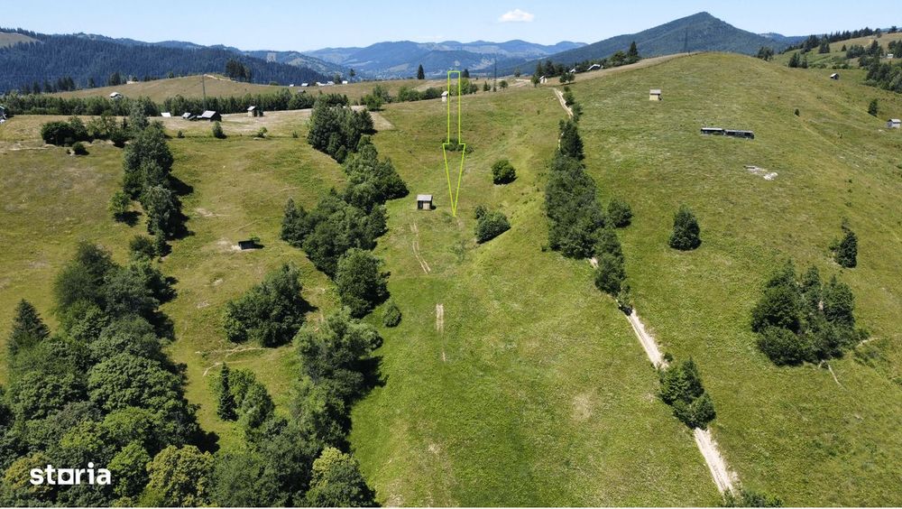 De vanzare teren cu priveliste superba Bucovina - Salatruc - Vama