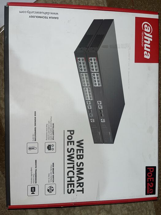 коммутатор PoE 26 портов