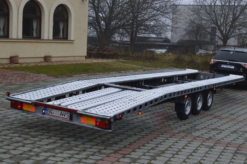 *RATE*Platforma auto Wiola W5 3axe 8.5M 2auto 3500kg unic proprietar!