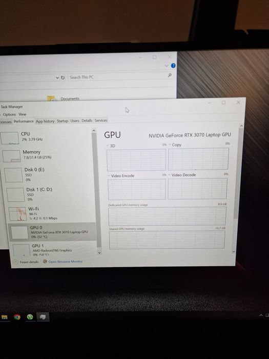 Asus rog rtx 3070, ryzen 9 5900hx, 32gb ram, 1.5tb ssd