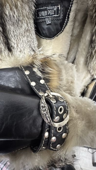 Продам кожанную дублёнку