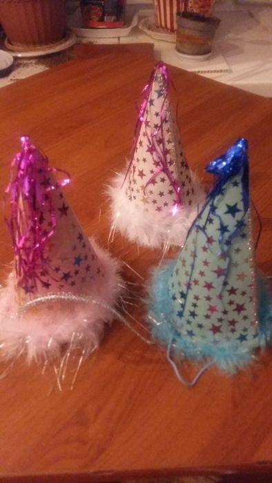 Праздничные колпачки