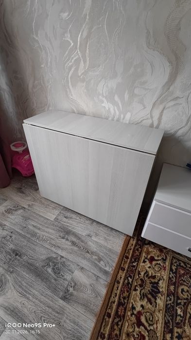 Стол книжка белый 3 метра