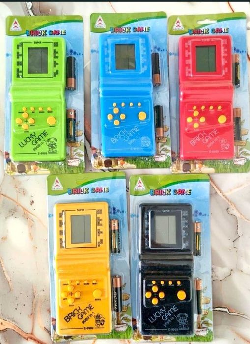 Joc Tetris Clasic cu baterii incluse, joc portabil