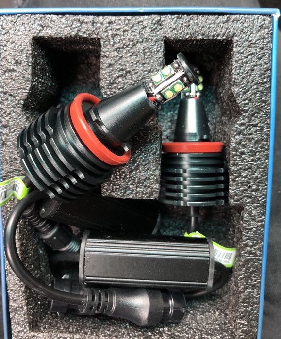 Bec/Becuri BMW Led Angel Eyes 160 E53 X1 X5 X6 E60 E66 E70 E71 E87 E90