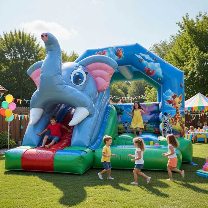 Topopan gonflabil copii, casute, trambuline si tobogane gonflabile