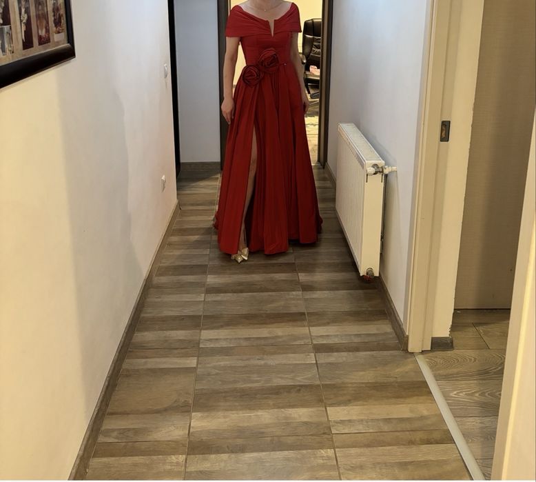 Rochie din tafta Nissa