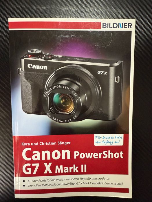 Canon PowerShot G7 X Mark II – Black – Отлично състояние