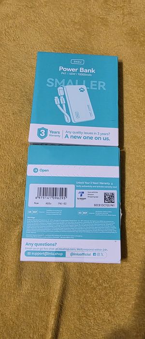 Baterie 10000 mah de mici dimensiuni slim 45 w