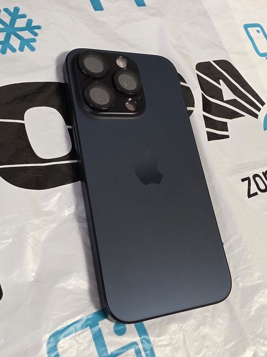 КАТО НОВ 512GB iPhone 15 Pro ЗОРА  Гаранция 2026 Blue / Син