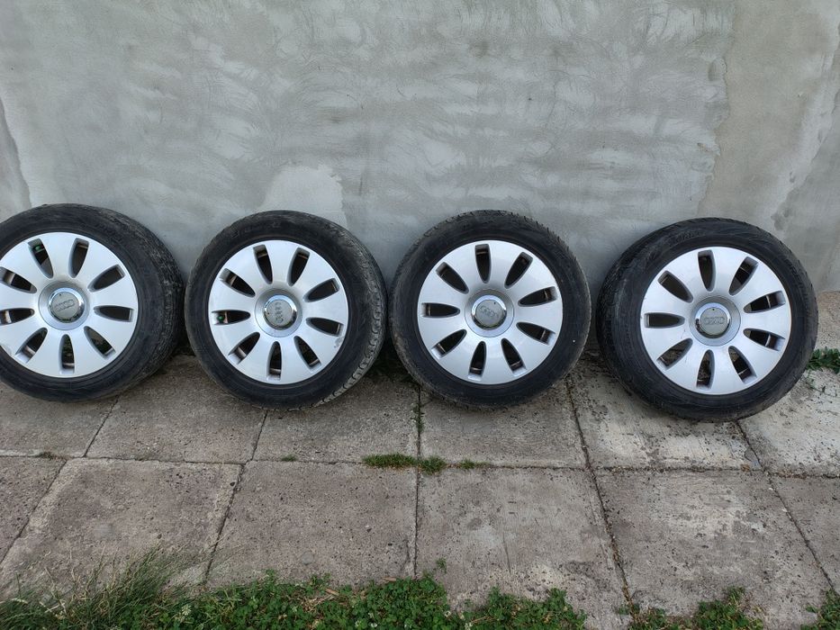 Jante +anvelope /cauciucuri 205 55 r16  Audi și Mercedes