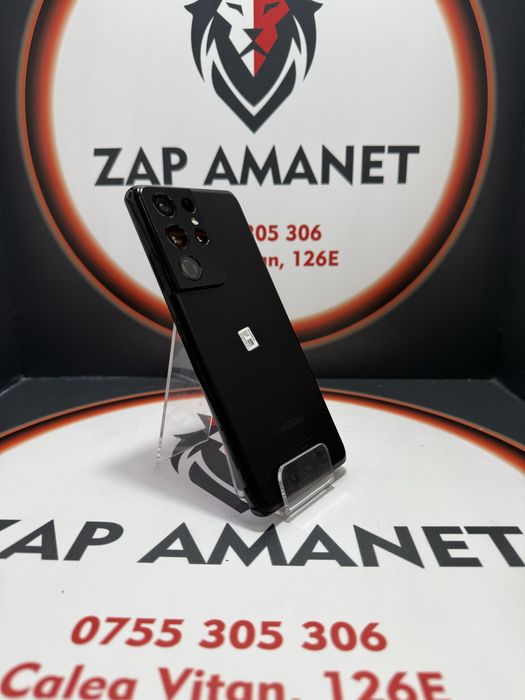 Zap Amanet Vitan - Samsung S21 Ultra 5G - Black - 256GB - Impecabil