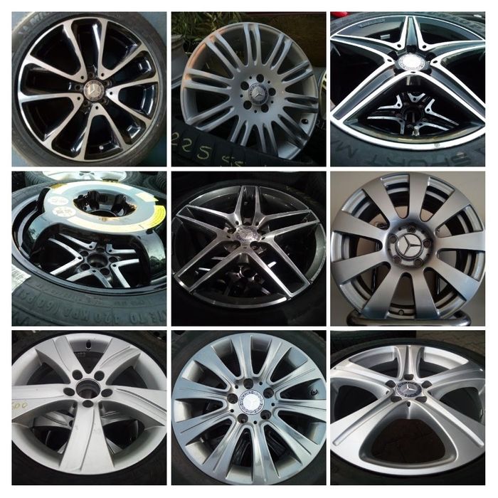Jante Mercedes W176,246,205,213,222,257,166,167 A,B,C,E,S,ML,GLE Class