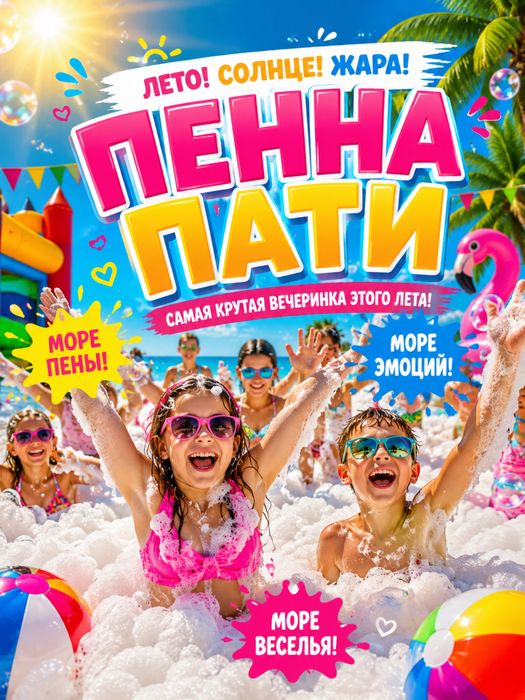 Пенная вечеринка