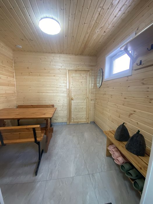 Баня на дровах .