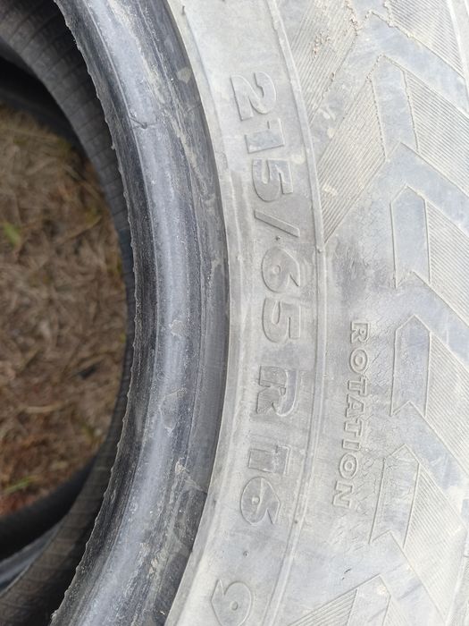 Шины 215/65/16  б/у..