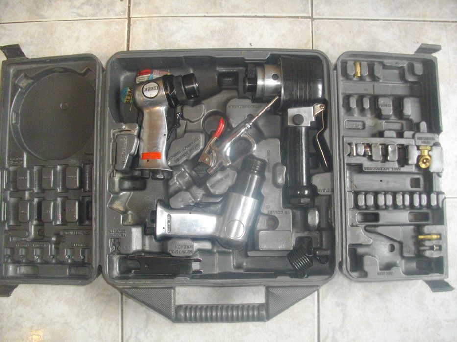 Ел.Шлифовалка САЩ DREMEL/4 бр. К-т Пневматични Машини/WAGNER Ел. длето