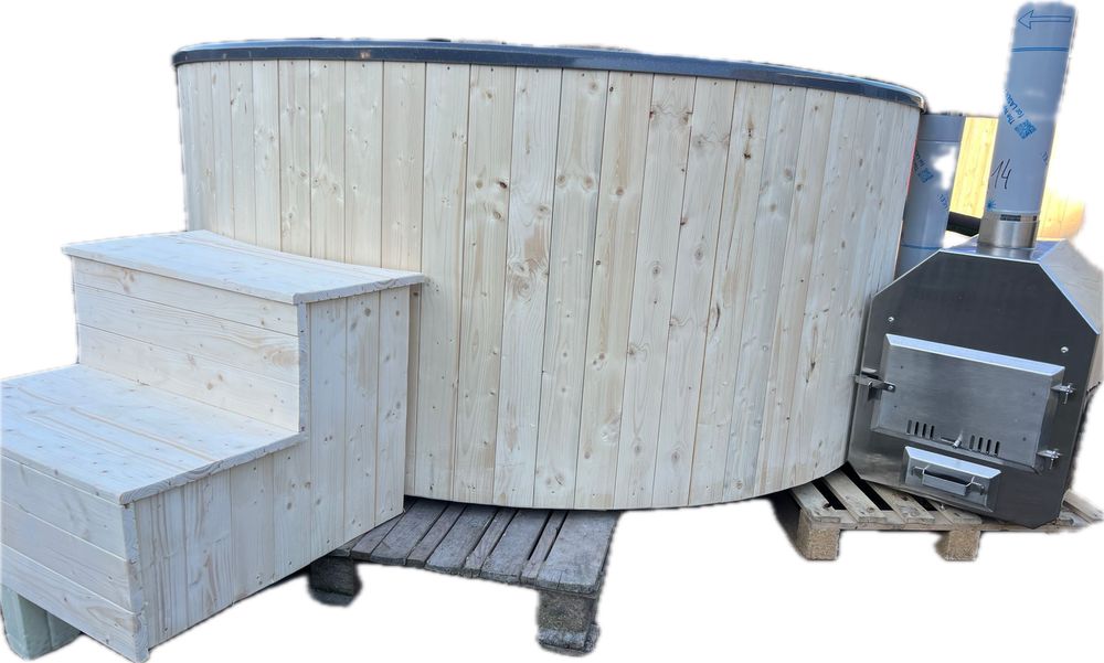 Ciubar Lux din fibra de sticla - Gri Perlat 8-10PRS/225cm Diametru/tub