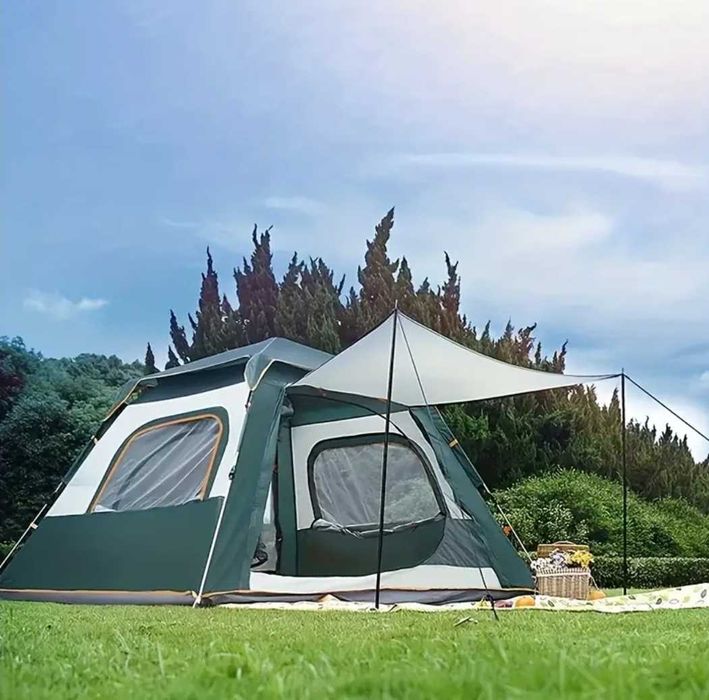 НОВА Автоматична палатка голяма 240/240/160