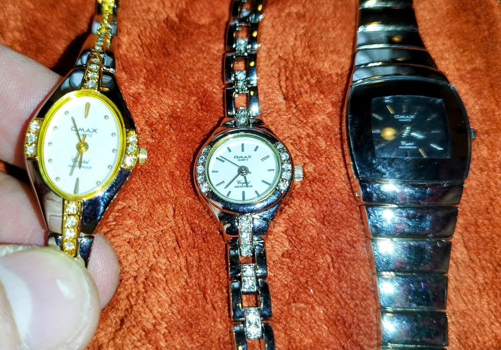 Set pachet Ceasuri barbati, dama unisex Qmax quartz