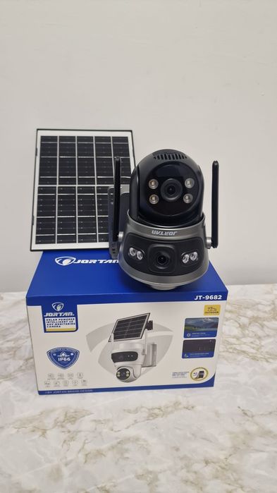 Cameră de supraveghere 4G cu panou solar Jortan JT-9682