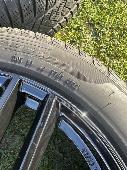 Roti/Jante Mercedes E class pe 18 in 2 latimi cu anvelope de iarna