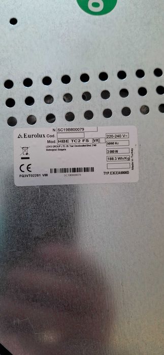 Стъклокерамични котлони Eurolux