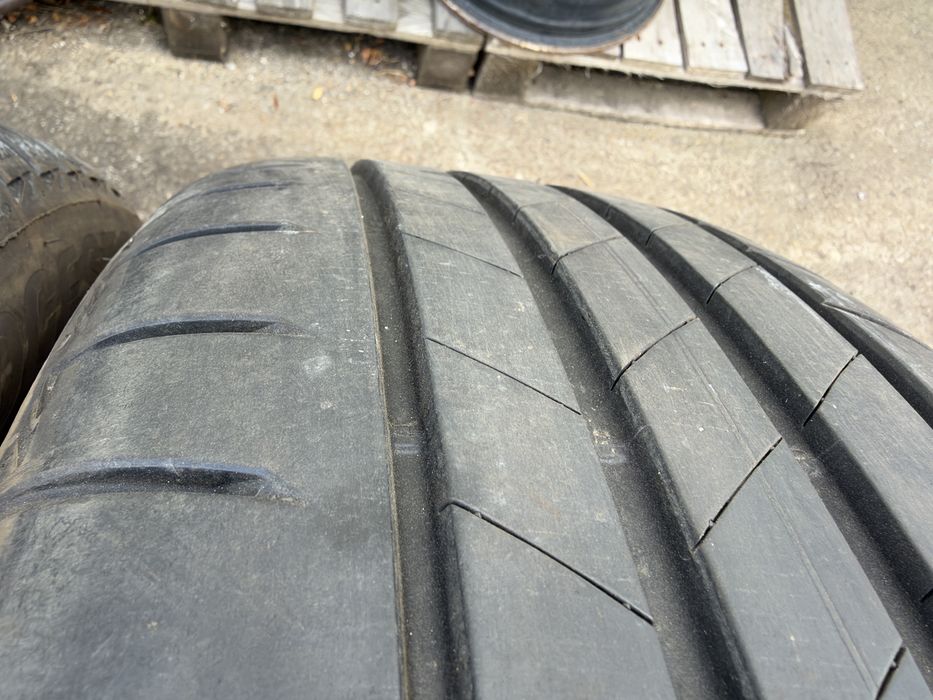 4бр. ОТЛИЧНИ Летни Гуми С Борд *MO* 235/55R/18 -BRIDGESTONE- DOT:4122- 7.1мм+5.7мм