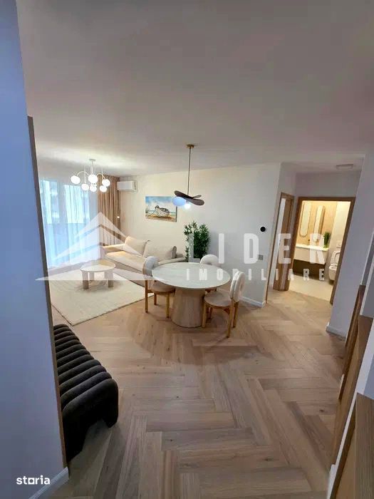 Apartament  2  camere imobil nou  finisat mobilat si utilat