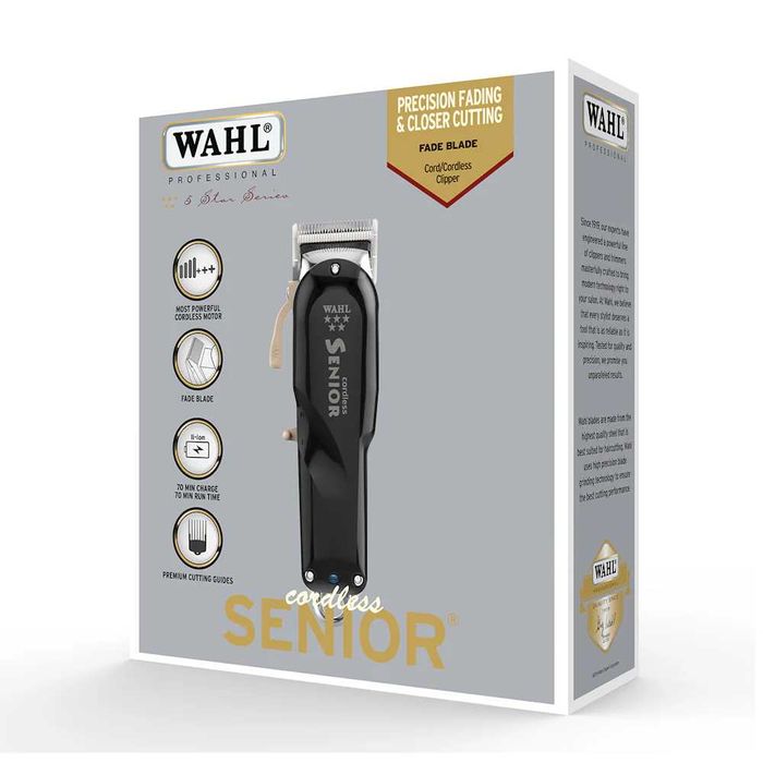 Машинка для стрижки wahl cordless senior